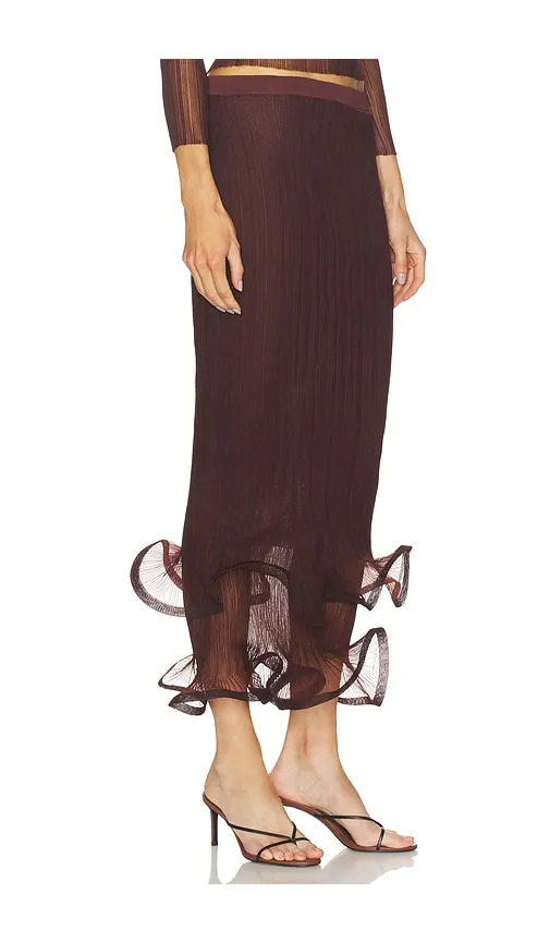 Kelso Skirt in Brown. - size S (also in XS) - SIMKHAI - Modalova