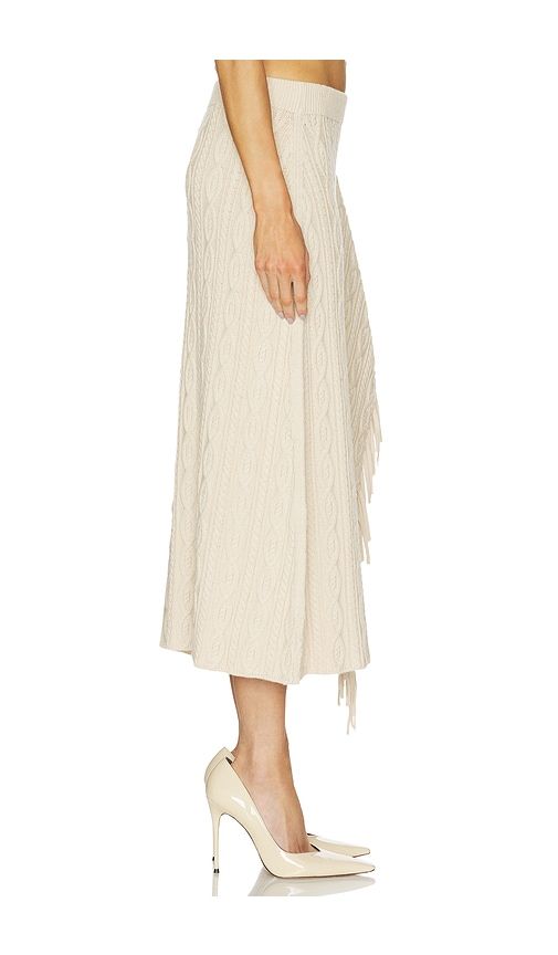 Kara Midi Skirt in Beige. - size S (also in XL) - SIMKHAI - Modalova