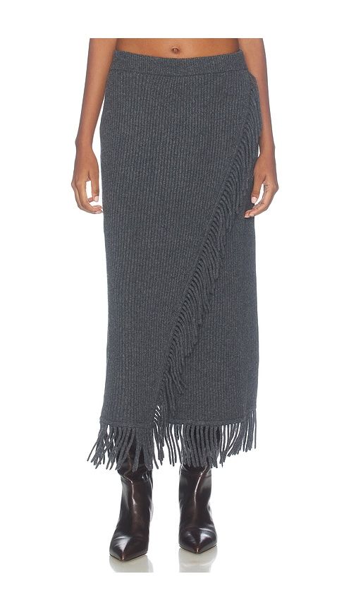 Casey Midi Skirt in Charcoal. - size S (also in M, L) - SIMKHAI - Modalova