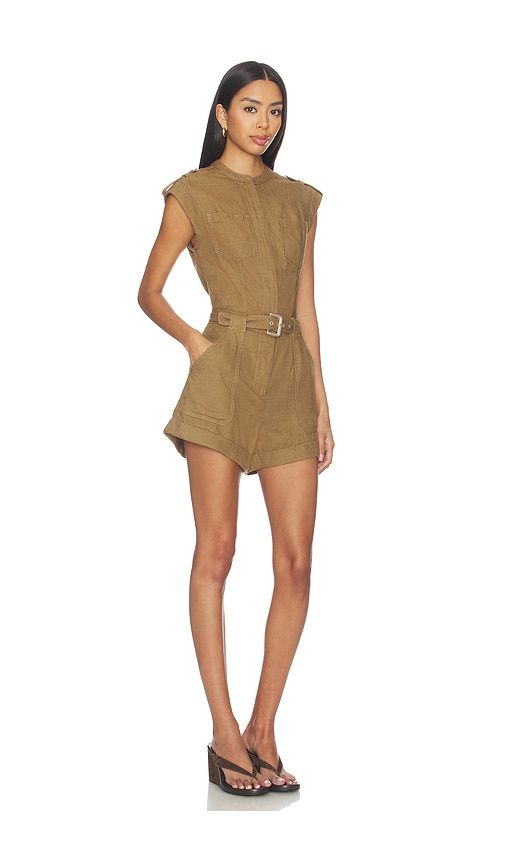 Tinka Belted Romper in . - size 10 (also in 2, 4, 6) - SIMKHAI - Modalova