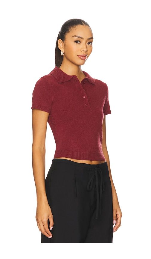 Twila Polo Top in Red. - size M (also in XS) - SIMKHAI - Modalova
