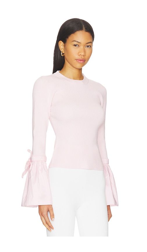Agata Long Sleeve Top in Pink. - size M (also in S) - SIMKHAI - Modalova