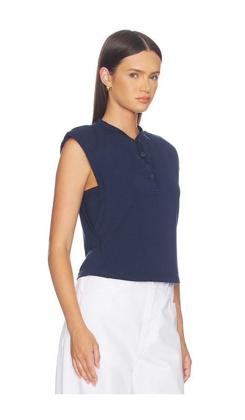 Nessie Sleeveless Top in Navy. - size L (also in M, S, XS) - SIMKHAI - Modalova