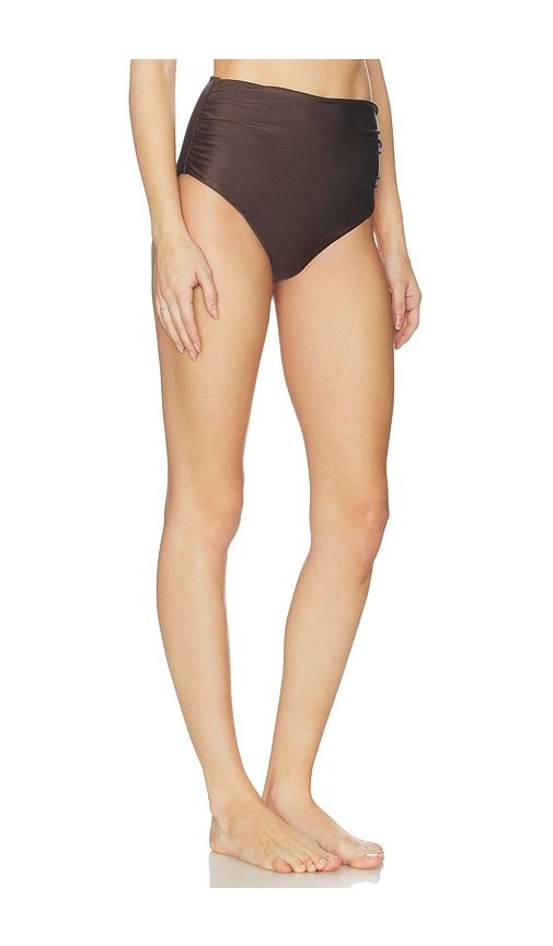 Teya High Waisted Ruched Bikini Bottom in . - size M (also in S, XS) - SIMKHAI - Modalova