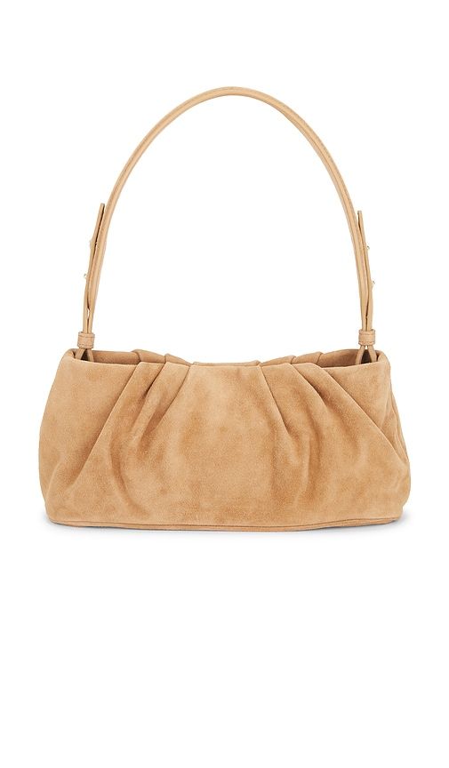 Harlow Suede Shoulder Bag in Tan - SIMKHAI - Modalova