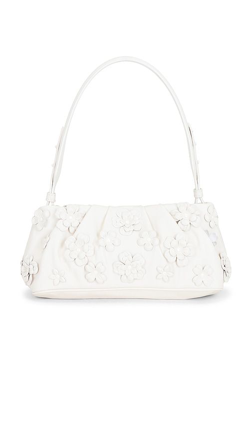 Harlow Leather Flower Shoulder Bag in - SIMKHAI - Modalova