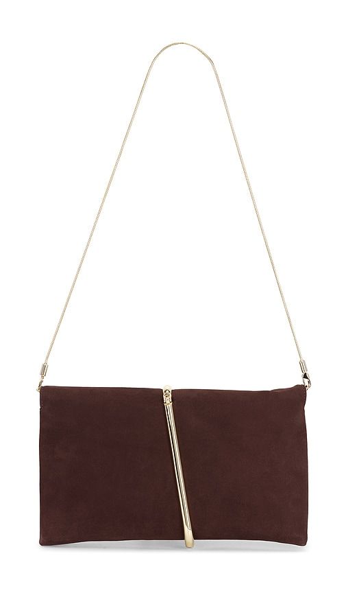 SIMKHAI Amaya Clutch in Brown - SIMKHAI - Modalova
