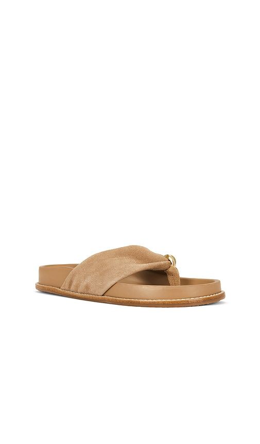 Stella Suede Sport Sandal in Tan. - size 36 (also in 37, 38, 39, 41) - SIMKHAI - Modalova