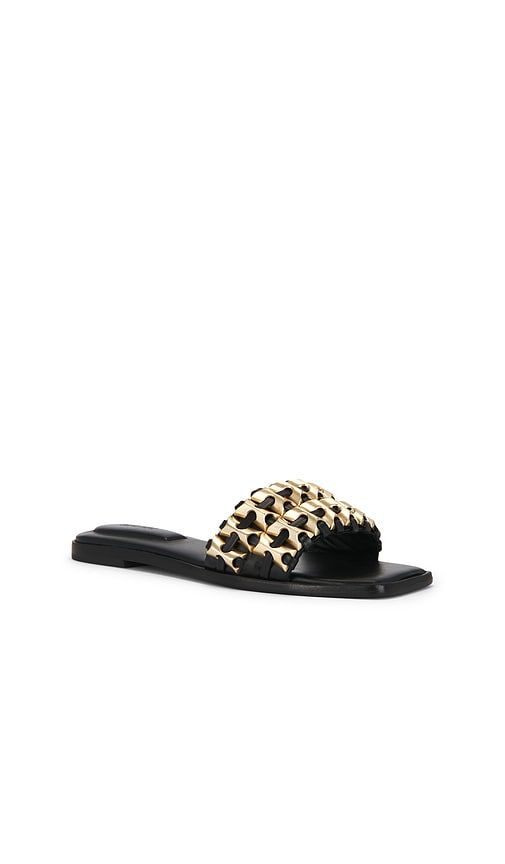 Faye Beaded Leather Flat Slide in . - size 37 (also in 38) - SIMKHAI - Modalova