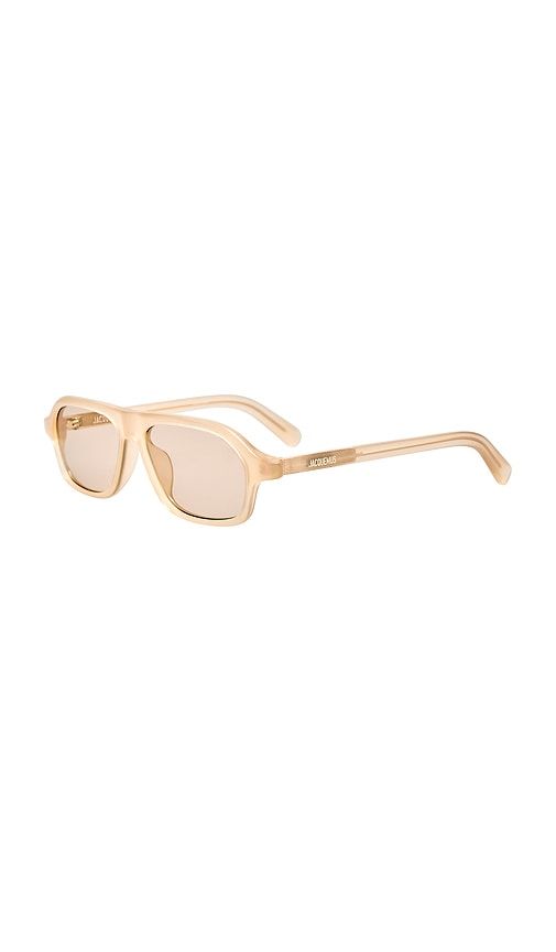 JACQUEMUS Bcane Sunglasses in Nude - JACQUEMUS - Modalova