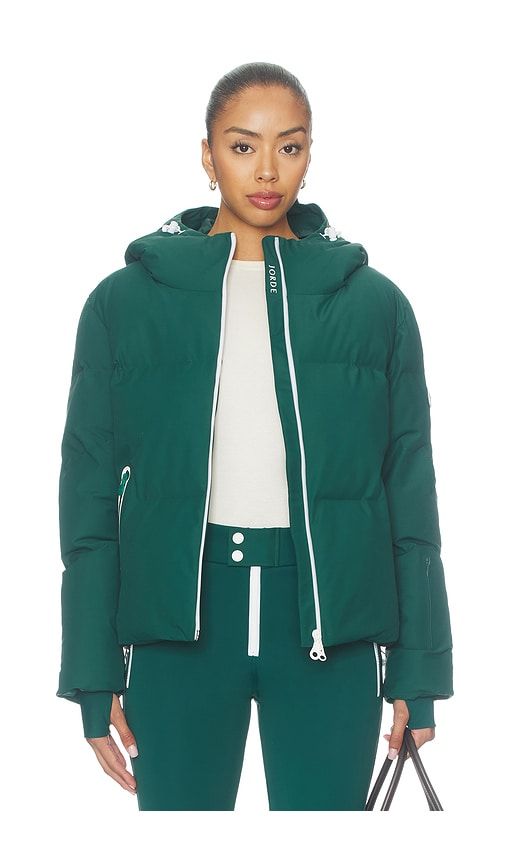 Poppy Ski Jacket in Green. - size L (also in M, S, XS) - JORDE - Modalova