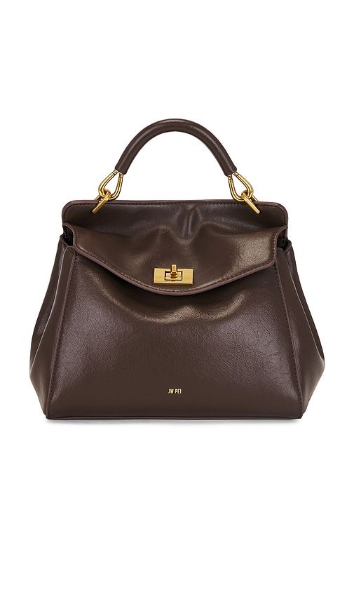 Lucia Classic Top Handbag in Brown - JW PEI - Modalova