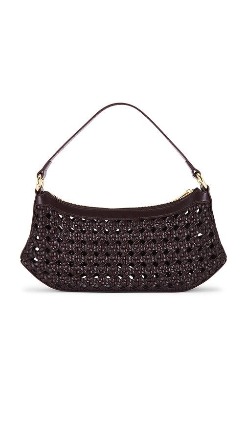 Lily Woven Shoulder Bag in Brown - JW PEI - Modalova