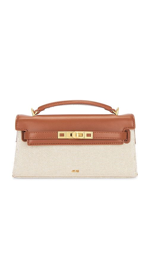 Noor Top Handle Bag in Brown,Beige - JW PEI - Modalova
