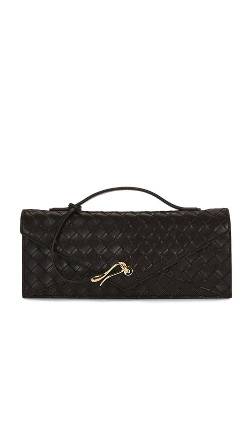 Celeste Woven Textured Envelope Top Handle Bag in Brown - JW PEI - Modalova