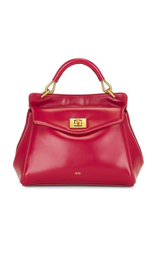 Lucia Classic Top Handbag in Red - JW PEI - Modalova