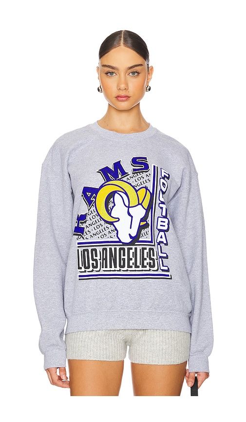 Rams Backfield Crewneck in Grey. - size L (also in M, S) - Junk Food - Modalova