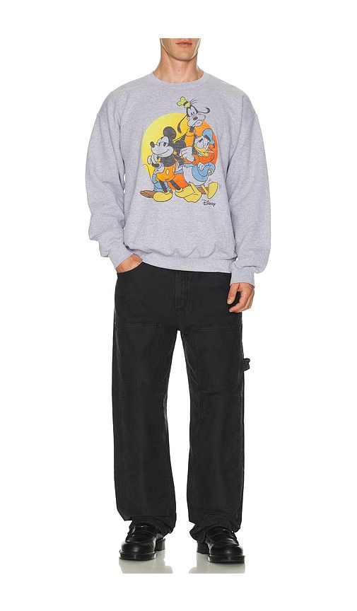 Donald And Pals Fleece Sweatshirt in Grey. - size S (also in XL/1X) - Junk Food - Modalova