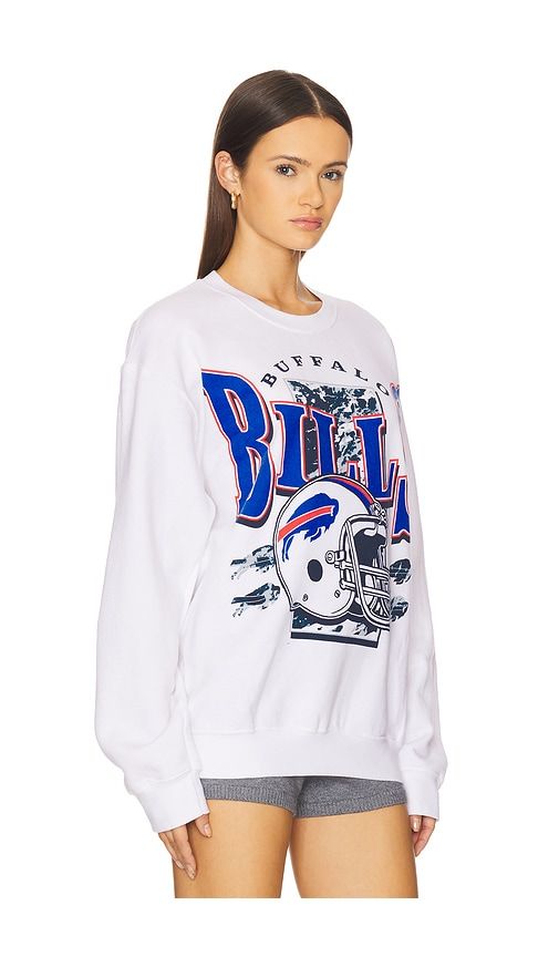 Bills Conversion Crew Fleece Sweatshirt in Black. - size L (also in M, XL/1X) - Junk Food - Modalova