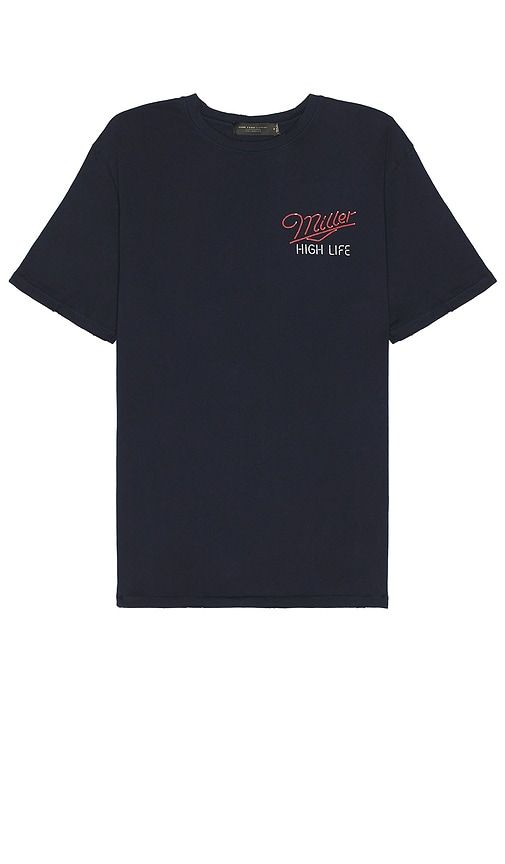 Welcome To The High Life Tee in Blue. - size S (also in XS) - Junk Food - Modalova