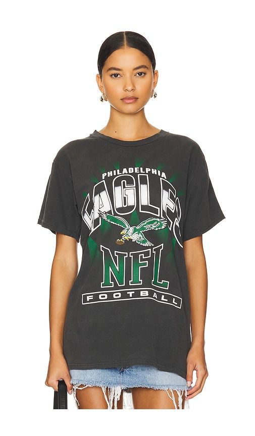 Eagles Chrome Vintage Tee in Charcoal. - size L (also in M, S, XL/1X, XS) - Junk Food - Modalova