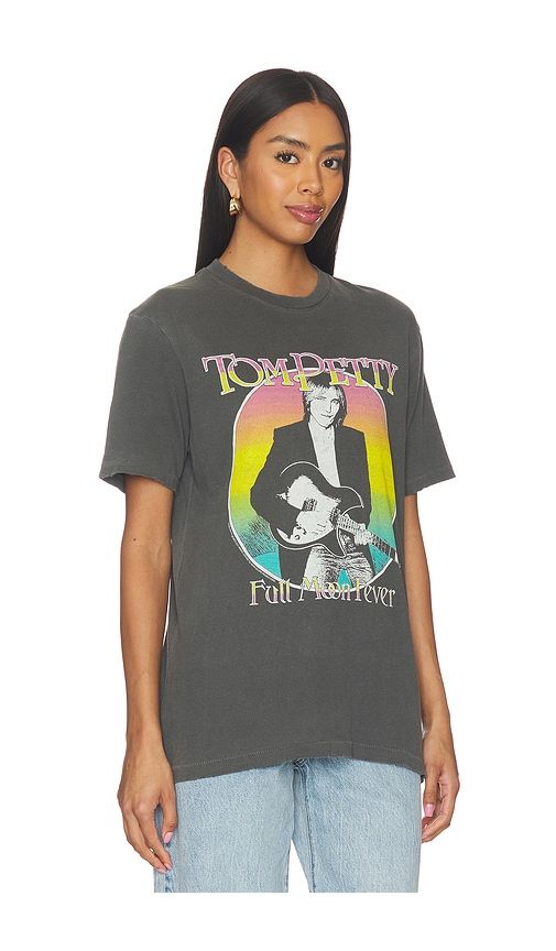Tom Petty Full Moon Fever Tee in Black. - size L (also in XL/1X) - Junk Food - Modalova