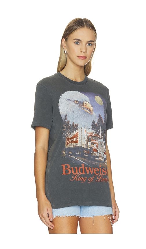 Budweiser Semi Tee in Black. - size M (also in S, XS) - Junk Food - Modalova