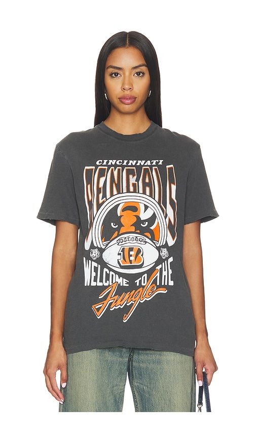 Bengals City Edition Vintage Tee in Black. - size L (also in M, XL/1X) - Junk Food - Modalova