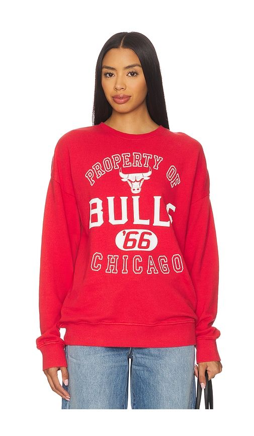 Bulls Property sweatshirt in Red. - size S (also in XS) - Junk Food - Modalova