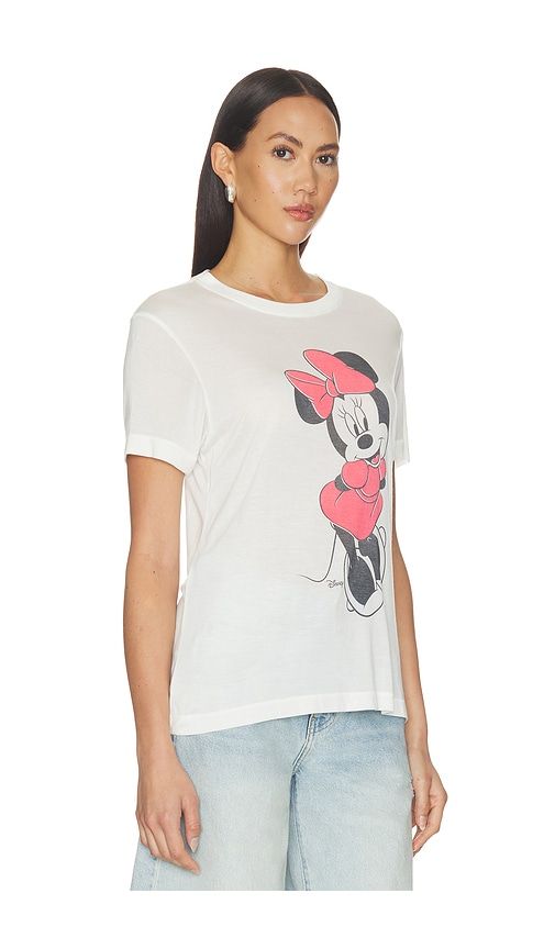 Minnie Mouse Tee in White. - size L (also in M, S, XL) - Junk Food - Modalova