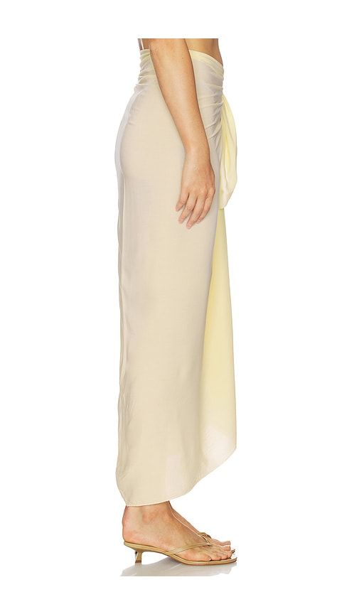 Paiges Pareo Skirt in Yellow - Juillet - Modalova