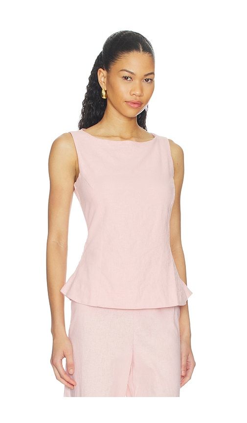 Ruby Tank Top in Pink. - size L (also in M, S, XS) - Juillet - Modalova