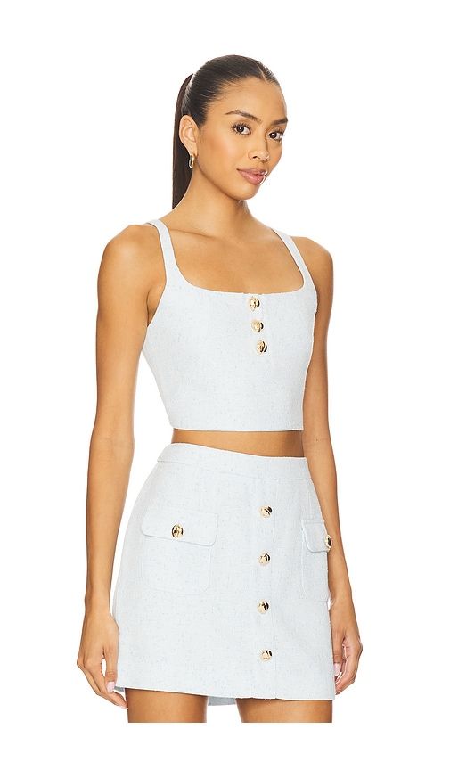 Sunny Top in Baby Blue. - size L (also in M) - Karina Grimaldi - Modalova