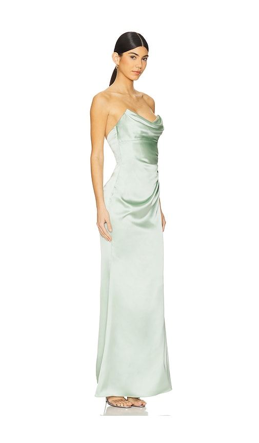 Taylor Gown in Sage. - size L (also in S, XS) - Katie May - Modalova