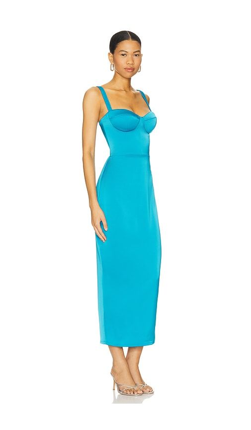 Teagan Midi Dress in Blue. - size M (also in S, XL, XS) - Katie May - Modalova