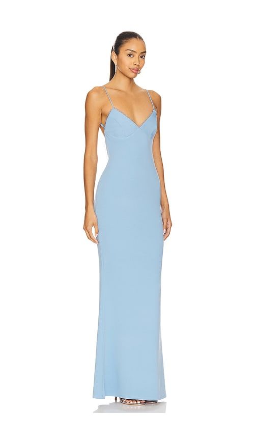 Vivian Gown in Baby Blue. - size L (also in M, S) - Katie May - Modalova