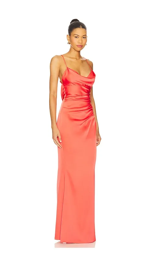 Ryder Gown in Coral. - size XL (also in XS) - Katie May - Modalova