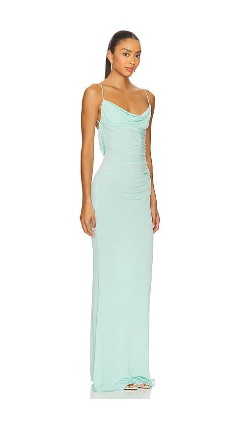 Beth Gown in Mint. - size L (also in M, S, XL, XS) - Katie May - Modalova