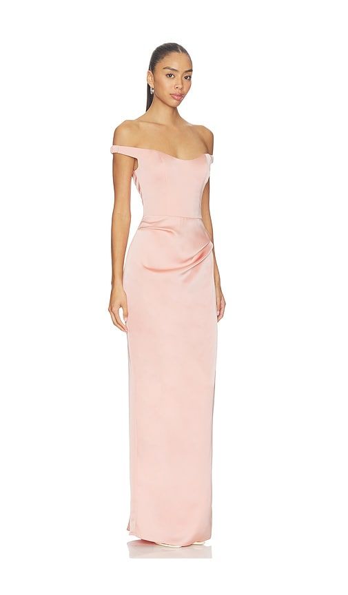Tempest Gown in Blush. - size L (also in M, S, XL, XS) - Katie May - Modalova