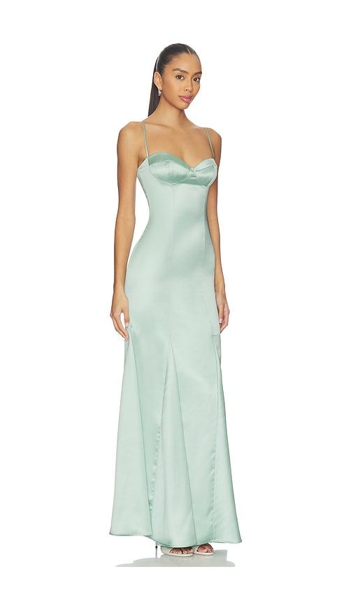 Opus Gown in Mint. - size L (also in M, S, XS) - Katie May - Modalova