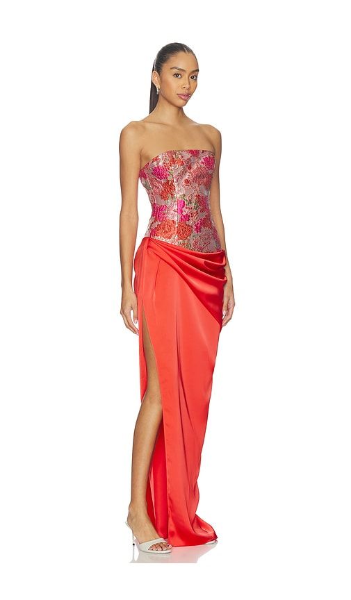 Aria Gown in Red. - size M (also in S, XS, XXS) - Katie May - Modalova