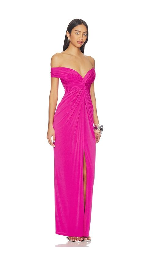 Hazel Gown in Fuchsia. - size L (also in M, S, XS) - Katie May - Modalova