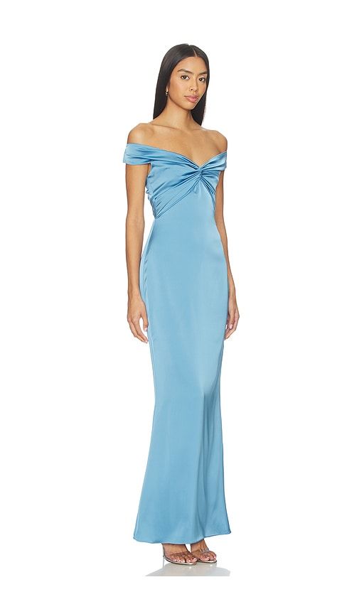 Liu Gown in Blue. - size L (also in M, S, XS, XXS) - Katie May - Modalova