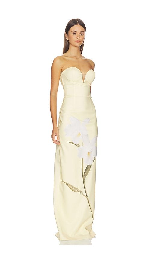 Ursula Gown in Lemon. - size L (also in M, S, XS) - Katie May - Modalova