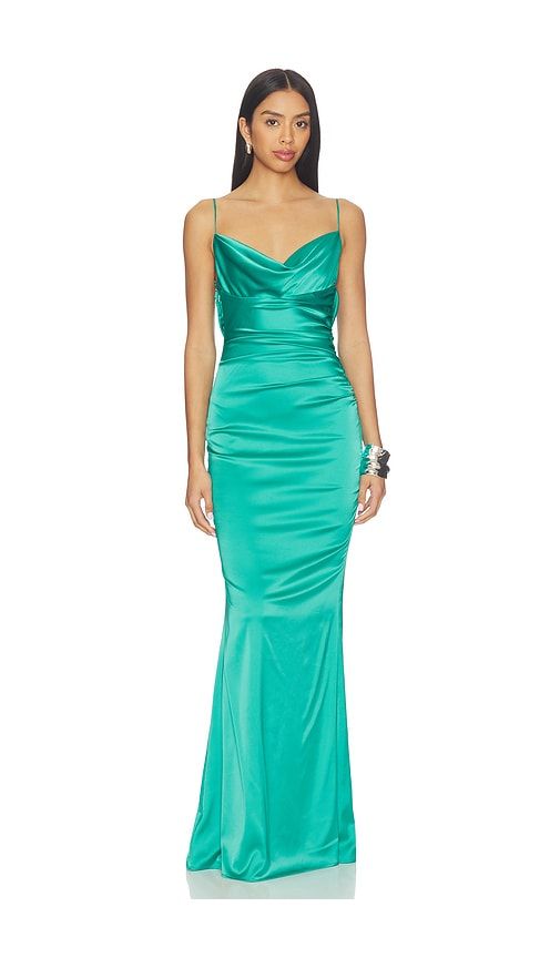 Hope Gown in Teal. - size L (also in M, S, XS) - Katie May - Modalova