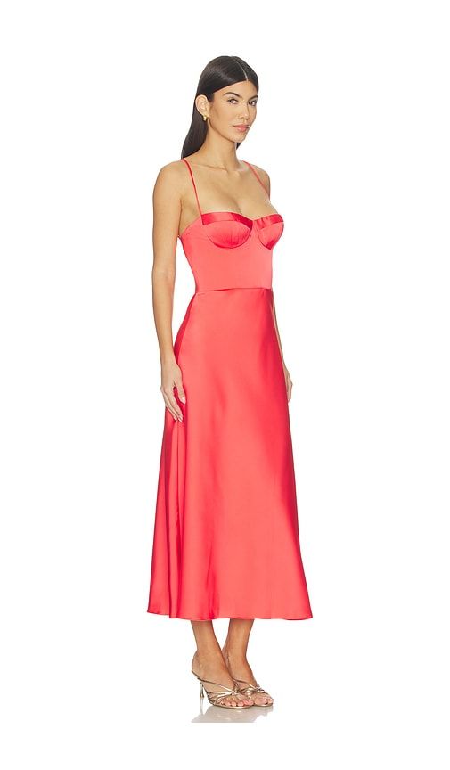 Flora Dress in Red. - size L (also in M, S, XS) - Katie May - Modalova
