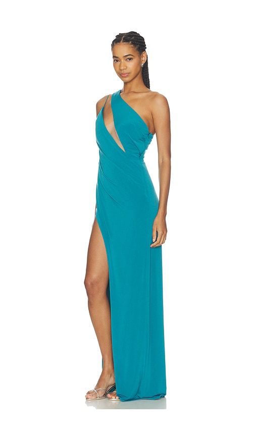 A Cut Above Gown in Teal. - size S (also in XS, M, L, XL) - Katie May - Modalova