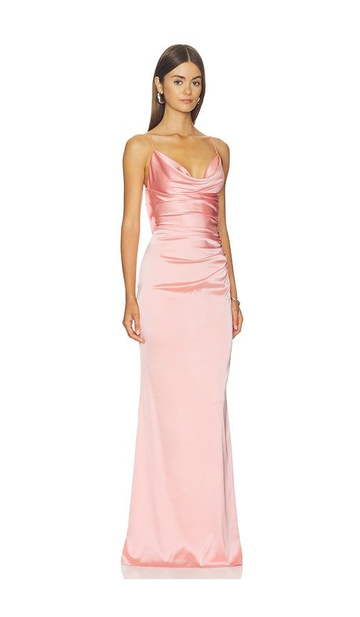 Hope Gown in Peach. - size L (also in M, S, XS) - Katie May - Modalova