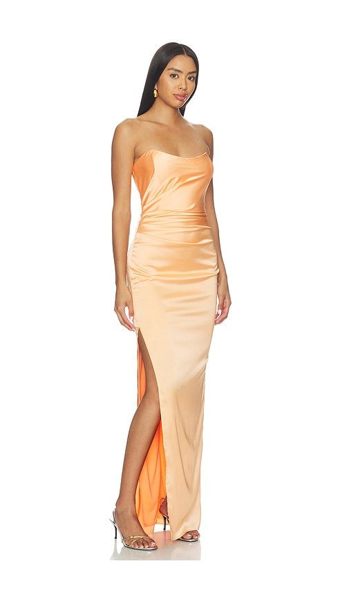 Sway Gown in Orange. - size L (also in M, S, XS) - Katie May - Modalova