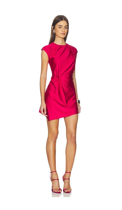 Thea Mini Dress in Fuchsia. - size M (also in S, XS) - Kate Barton - Modalova
